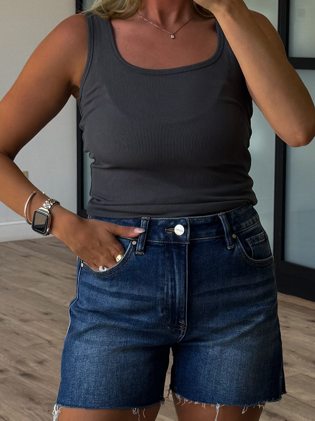 Millie Side Slit Shorts | +Plus Available