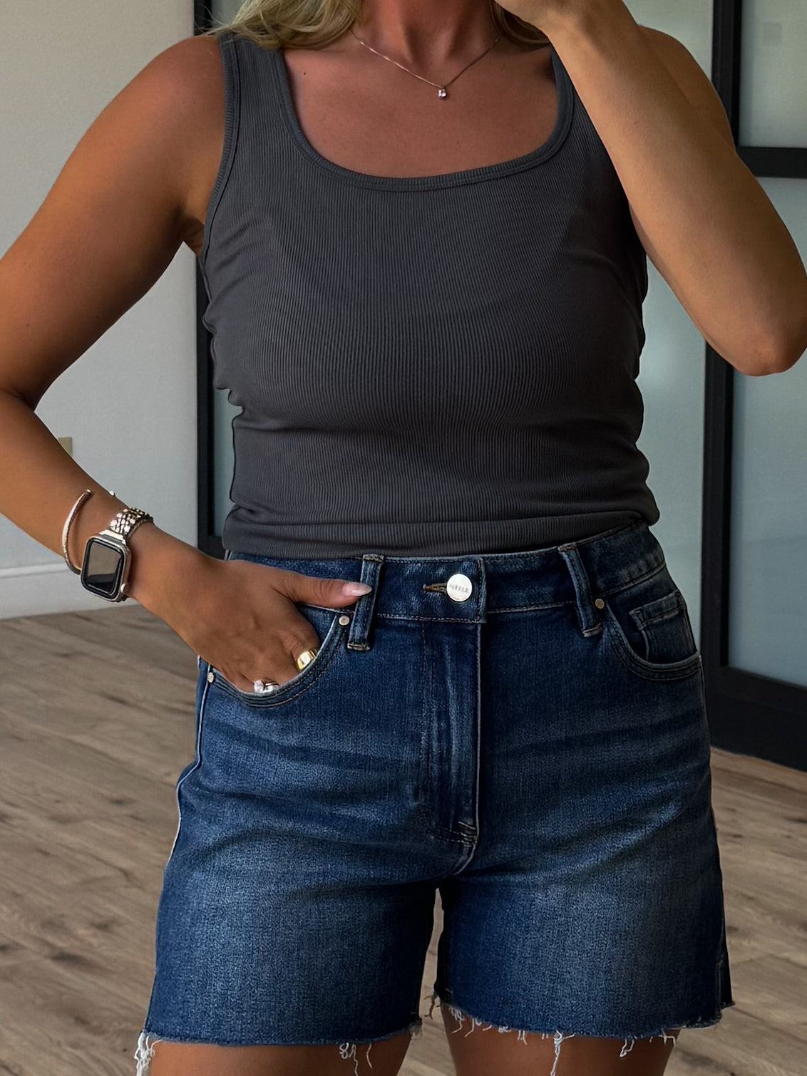 Millie Side Slit Shorts | +Plus Available