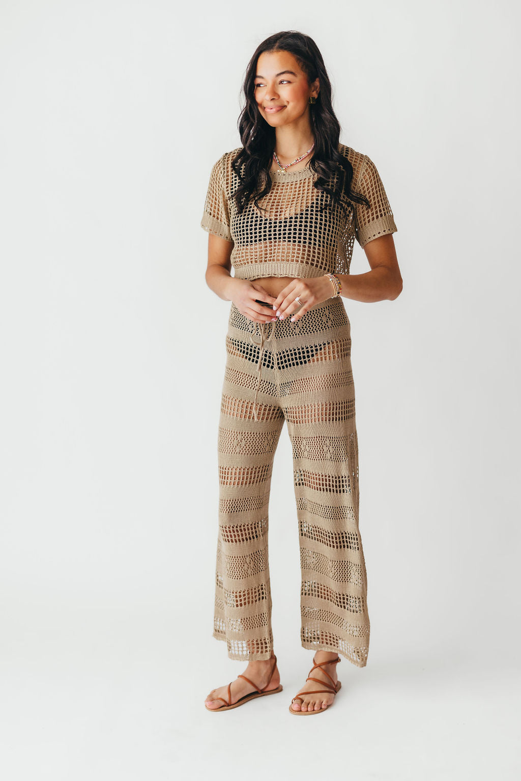 Vieste Crochet Cropped Top | FINAL SALE