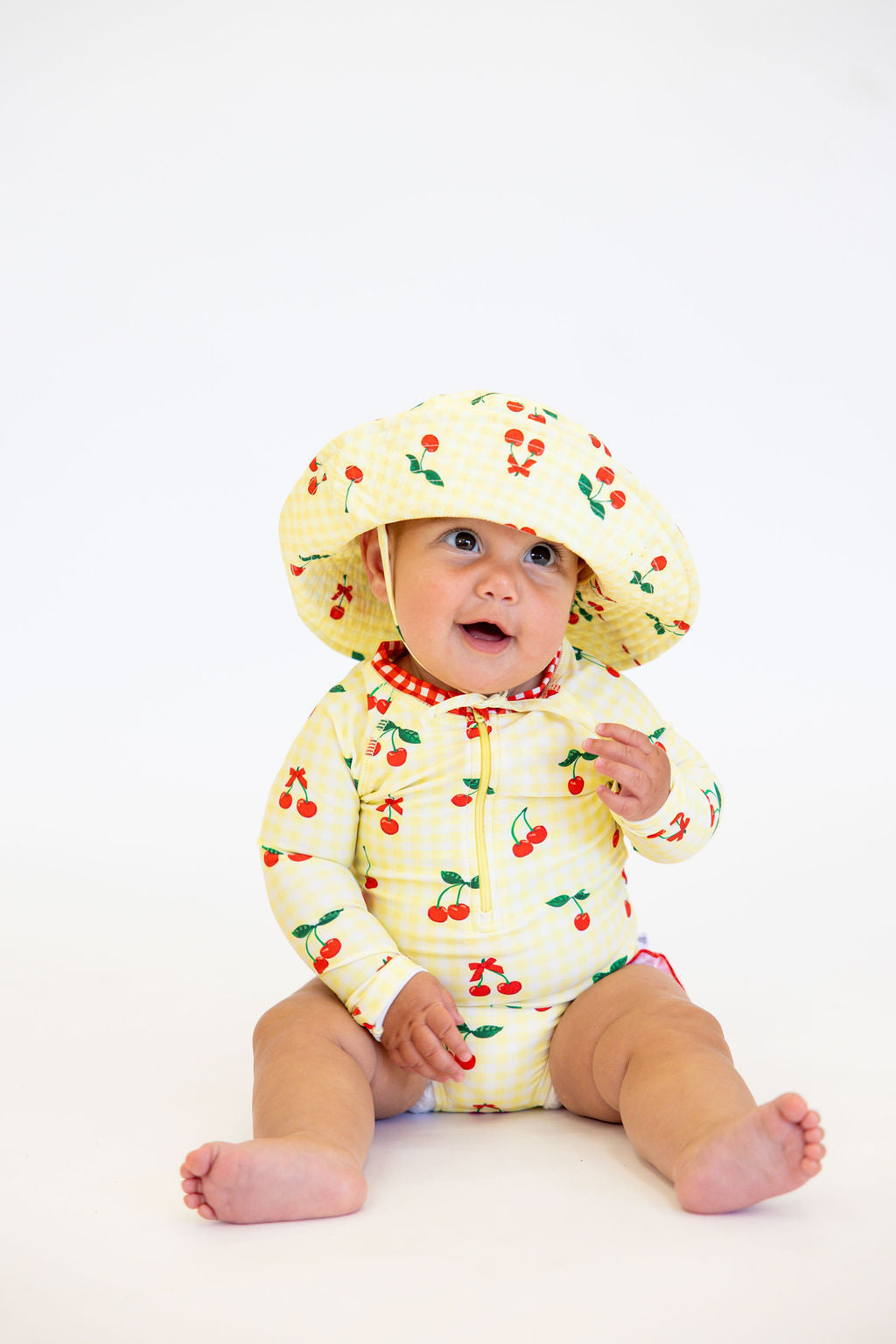 Very Cherry One-Piece Swimsuit | Tiny Talulah | FINAL SALE