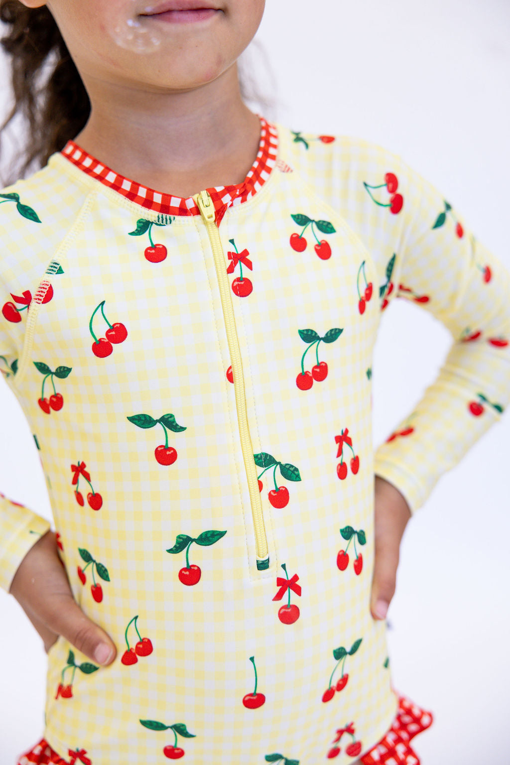 Very Cherry One-Piece Swimsuit | Tiny Talulah | FINAL SALE