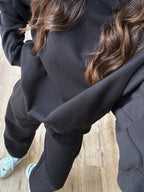 Ivyline Mock Neck Pullover | Black