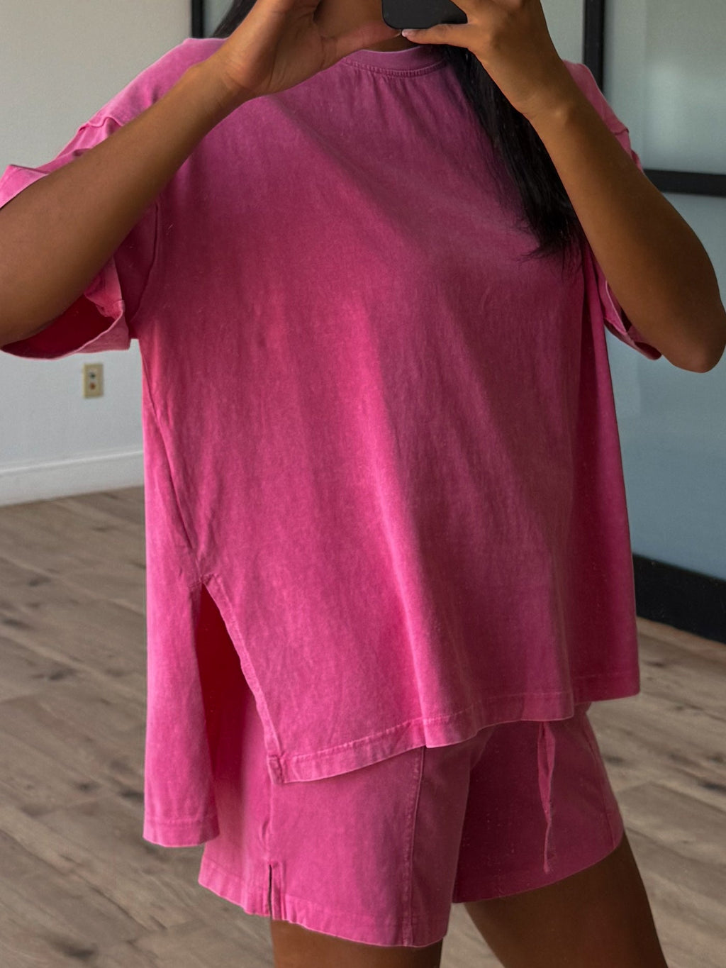 Days End Cotton Shorts | Rose | +Plus Available