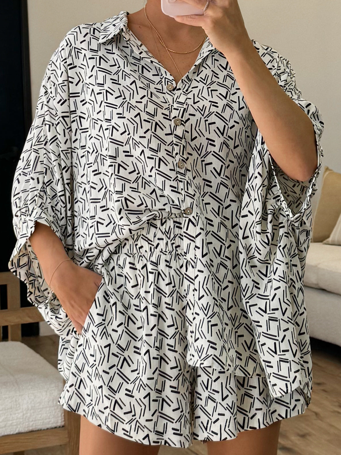 Dreamscape Swing Top | Ivory | FINAL SALE