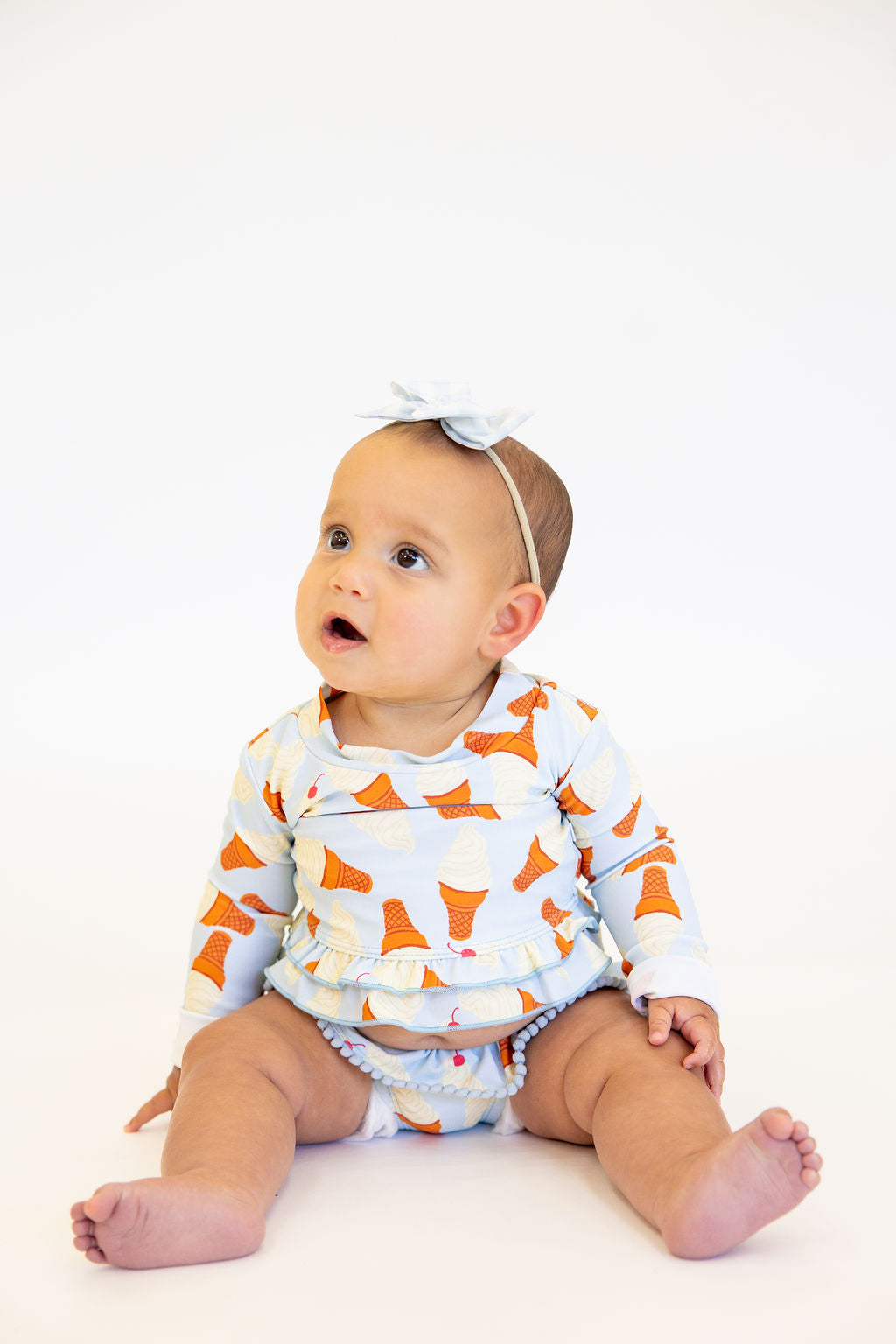 Sugar Cone Rash Guard | Tiny Talulah | FINAL SALE