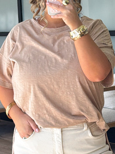 Free Fall Relaxed Tee | Taupe