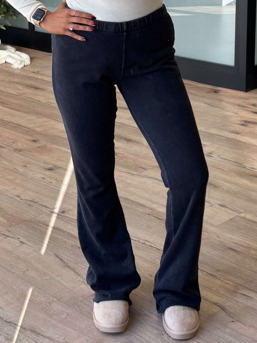 Soulful Lounge Flares | Black | FINAL SALE