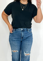 Double Time Tee | Black | RESTOCK