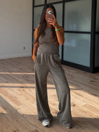 Mineral Mist Ribbed Tank | Olive