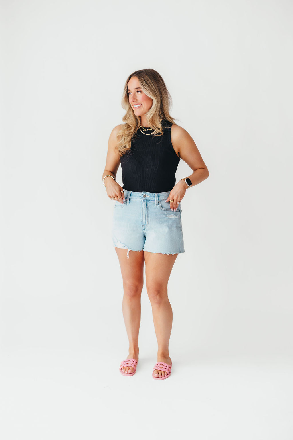 Relay Ribbed Tank Bodysuit | Black | FINAL SALE