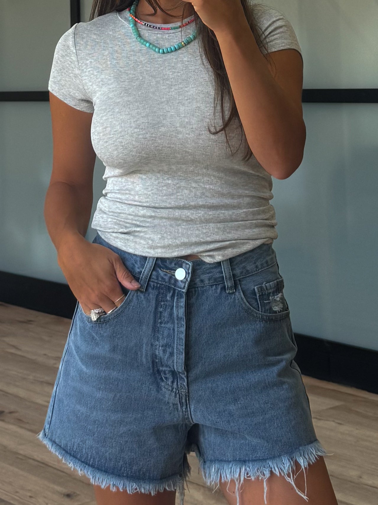 Conley Denim Shorts | Dark Wash | +Plus Available