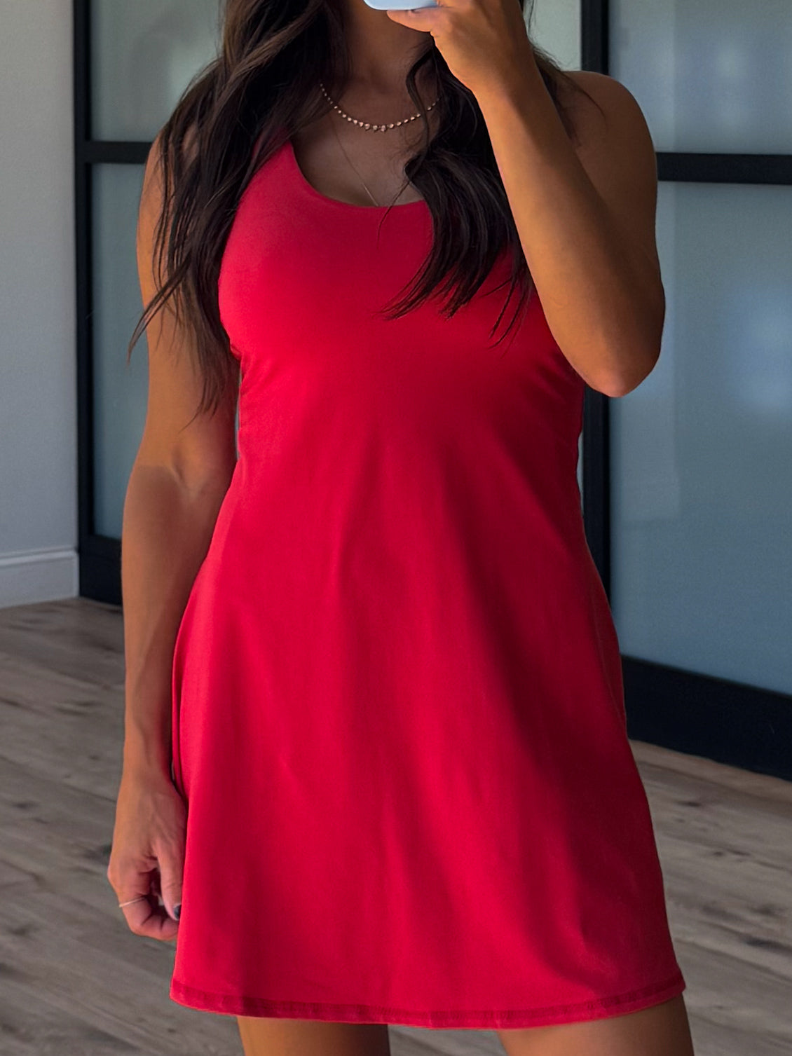 Grand Slam Active Dress | Cherry | +Plus Available