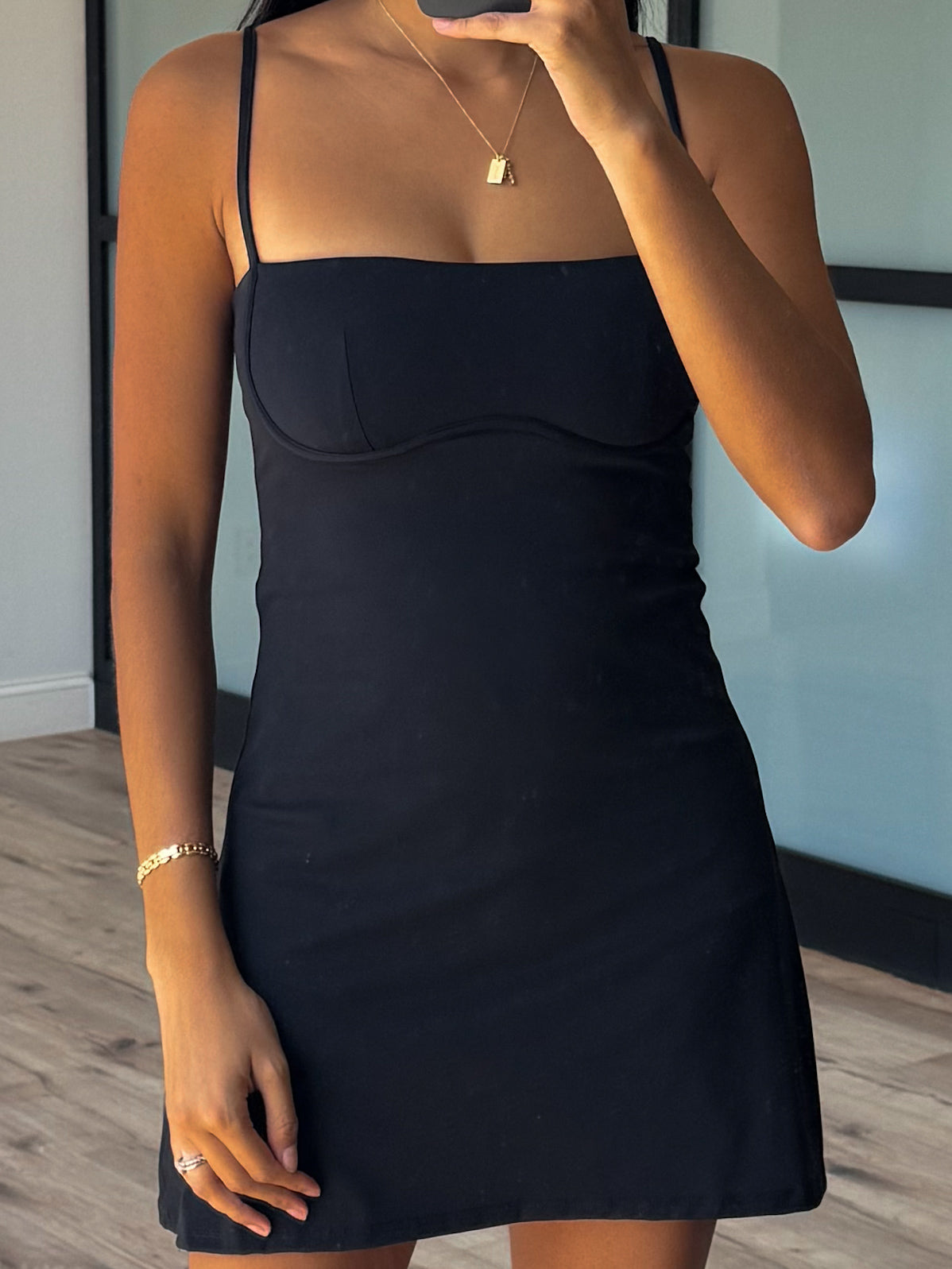 Sweetheart Active Dress | Black