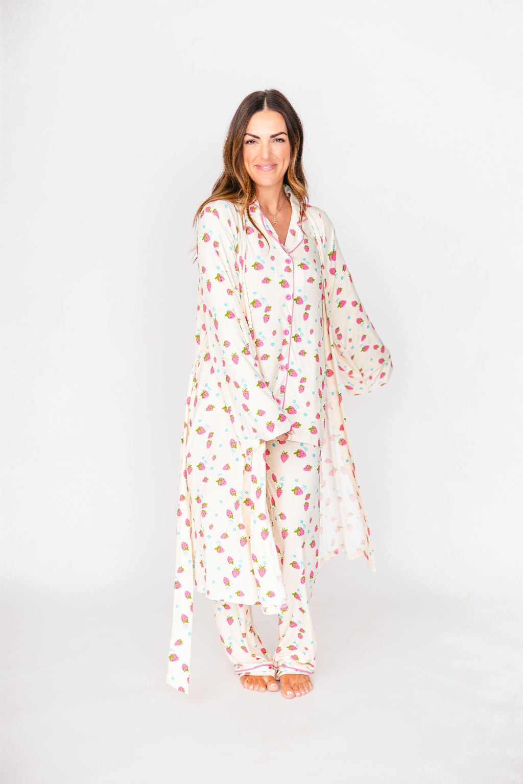 Women's Berries + Bows Robe | +Plus Available | FINAL SALE