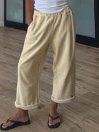 Serene Barrel Lounge Pants | Sand