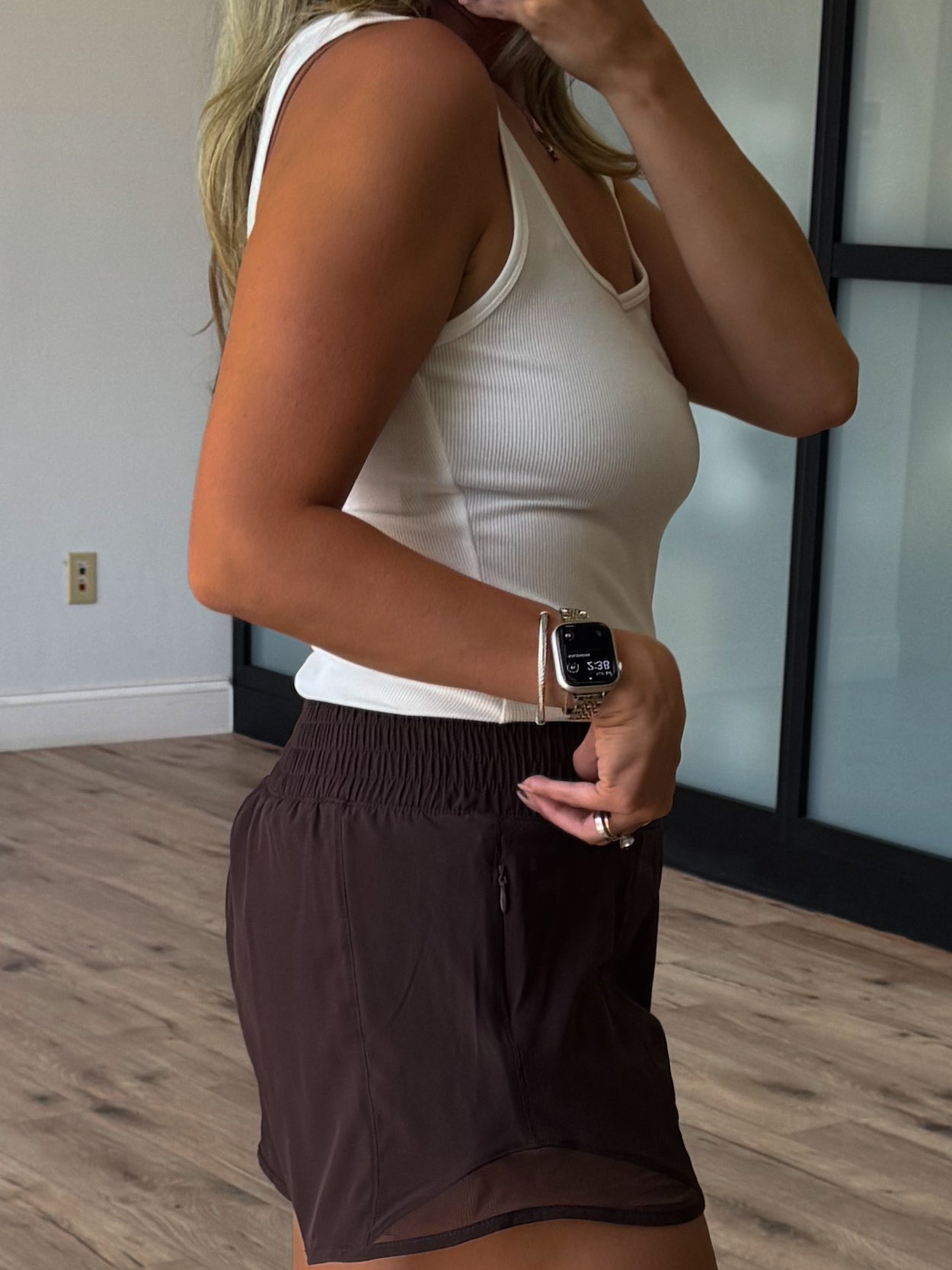 Hot Shot Active Shorts | Espresso | +Plus Available