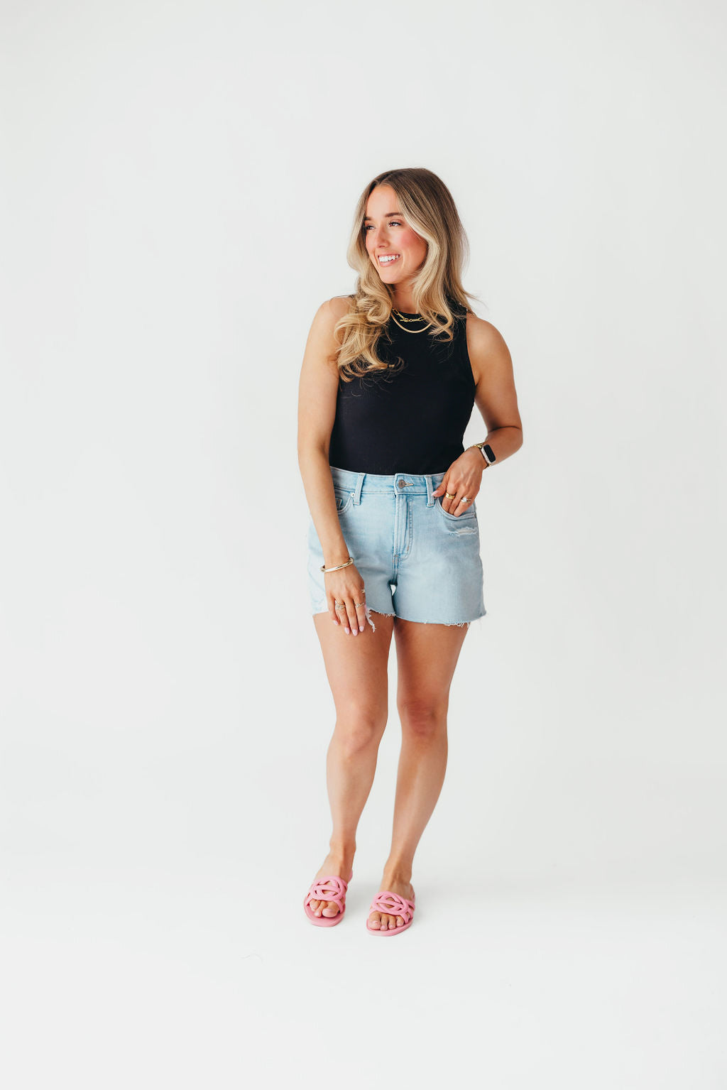 Modest Tank Bodysuit | Black | FINAL SALE