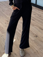At Your Leisure Lounge Pants | Black | RESTOCK | FINAL SALE