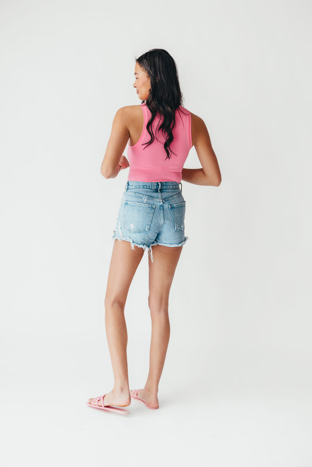 Afterglow Tank Bodysuit | Bubblegum | FINAL SALE