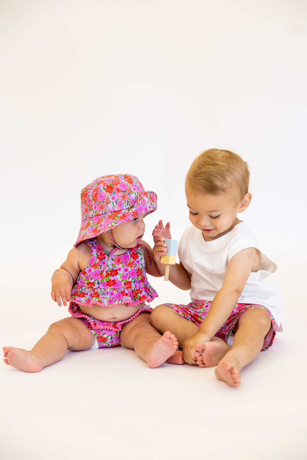 Wild Poppy Two-Piece Bathing Suit | Tiny Talulah | FINAL SALE