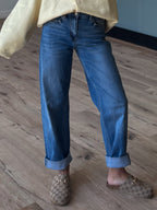 Sonny Cuff Barrel Jeans