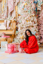 "HOLLY JOLLY" Mock Neck Sweatshirt | +Plus Available