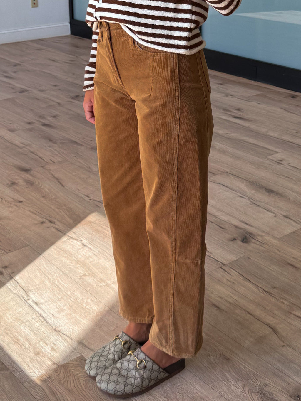 Reign Corduroy Barrel Pants