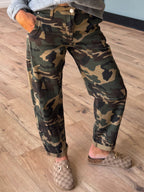 Recon Camo Barrel Jeans | +Plus Available