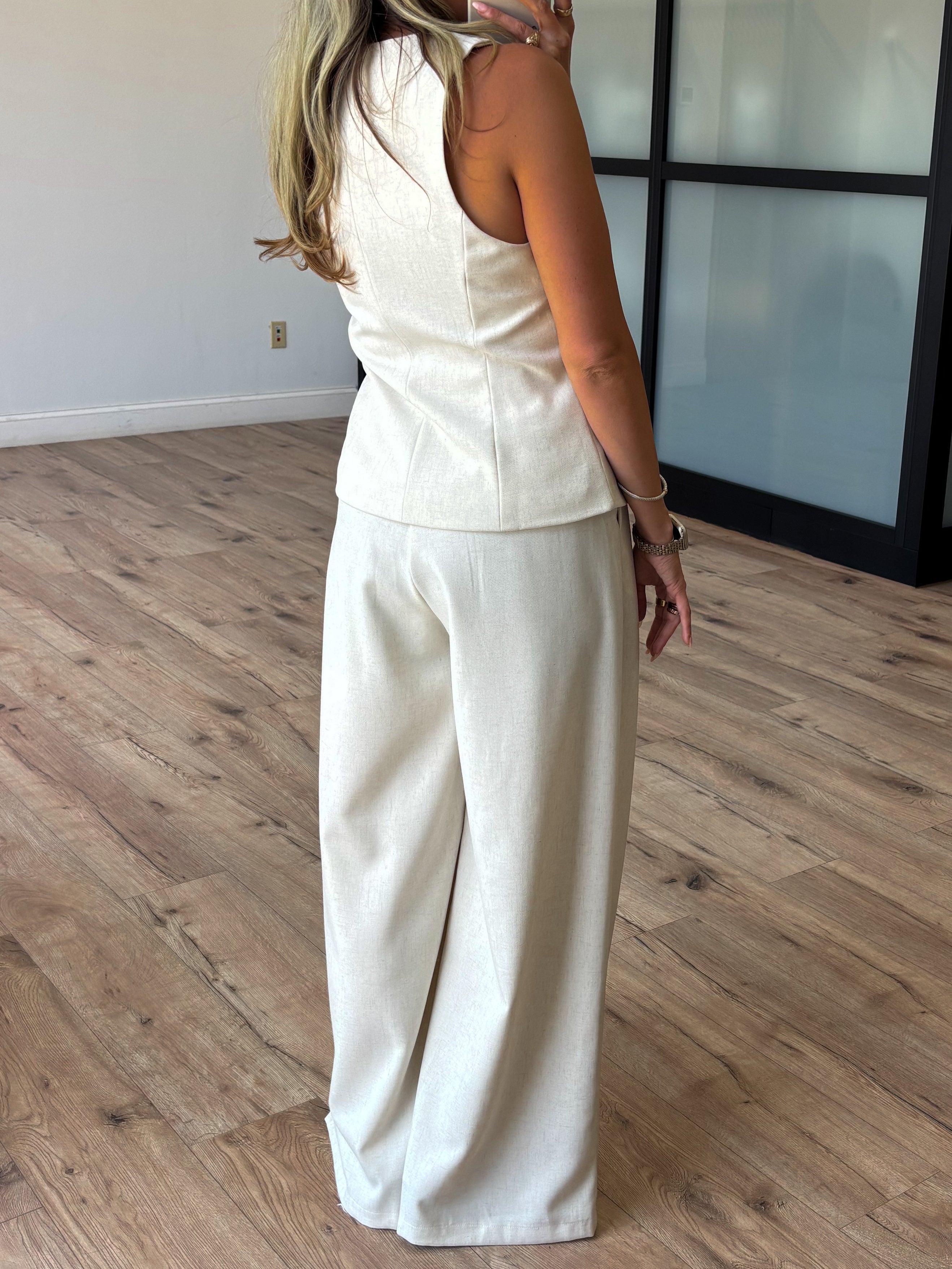 Editor Pintuck Pants