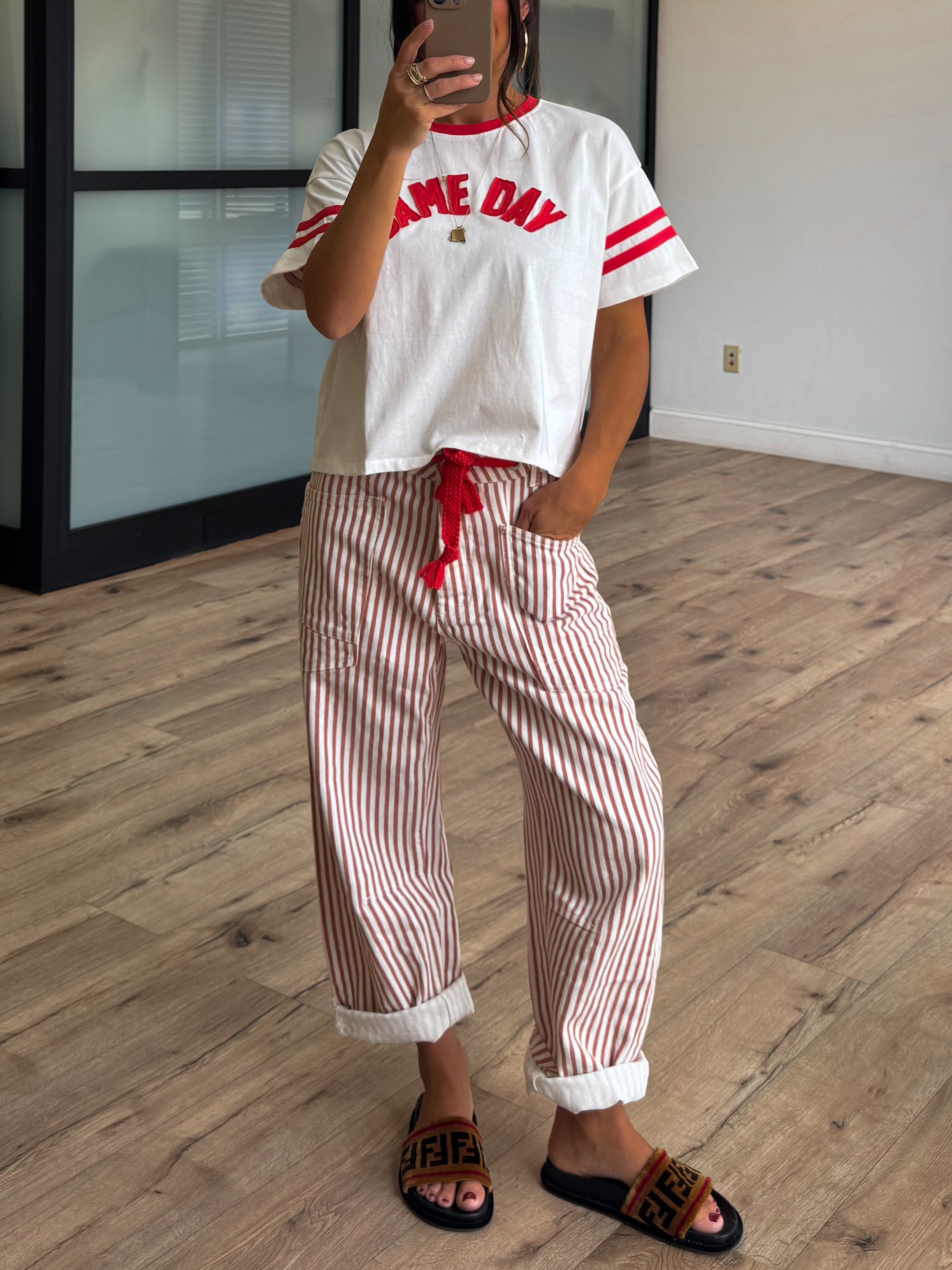 "GAME DAY" Crew Tee | +Plus Available