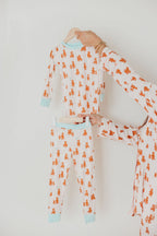 Kids Love You Beary Much Two-Piece Set | Blue | Tiny Talulah | FINAL SALE