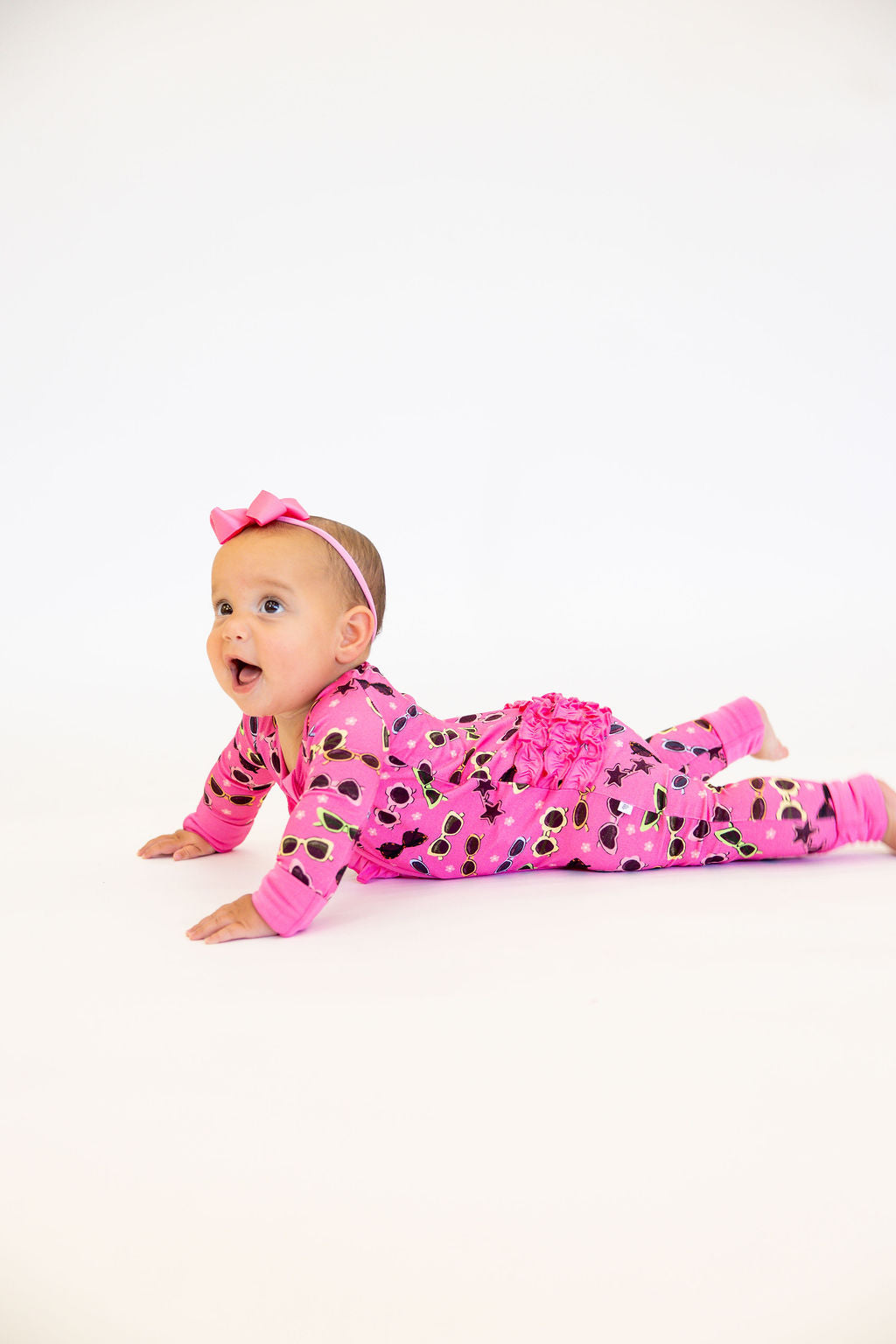 Bright + Sunny Ruffle Zippy | Tiny Talulah | FINAL SALE