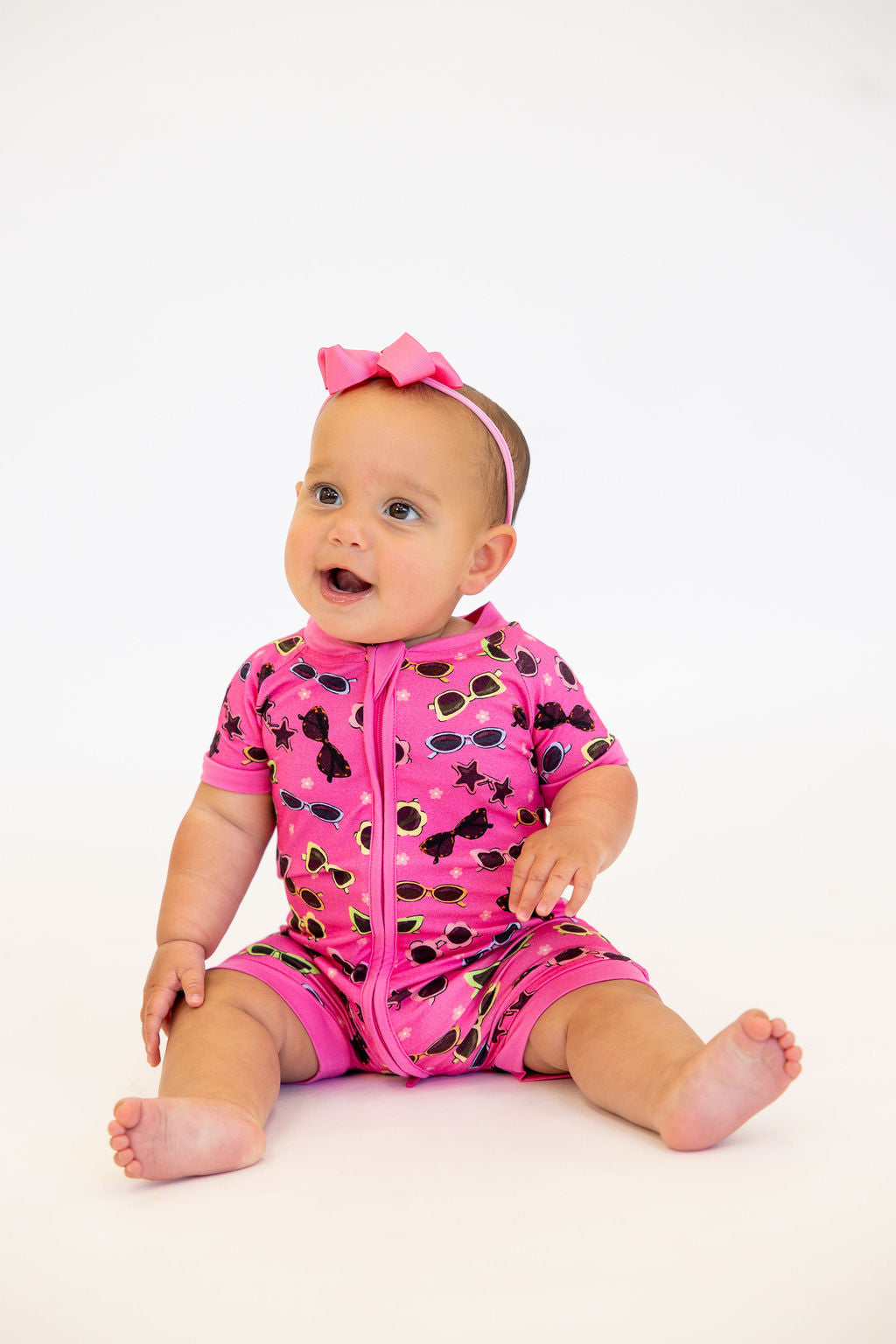 Bright + Sunny Short Romper | Tiny Talulah | FINAL SALE