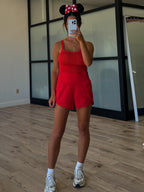 Redline Active Shorts | Cherry