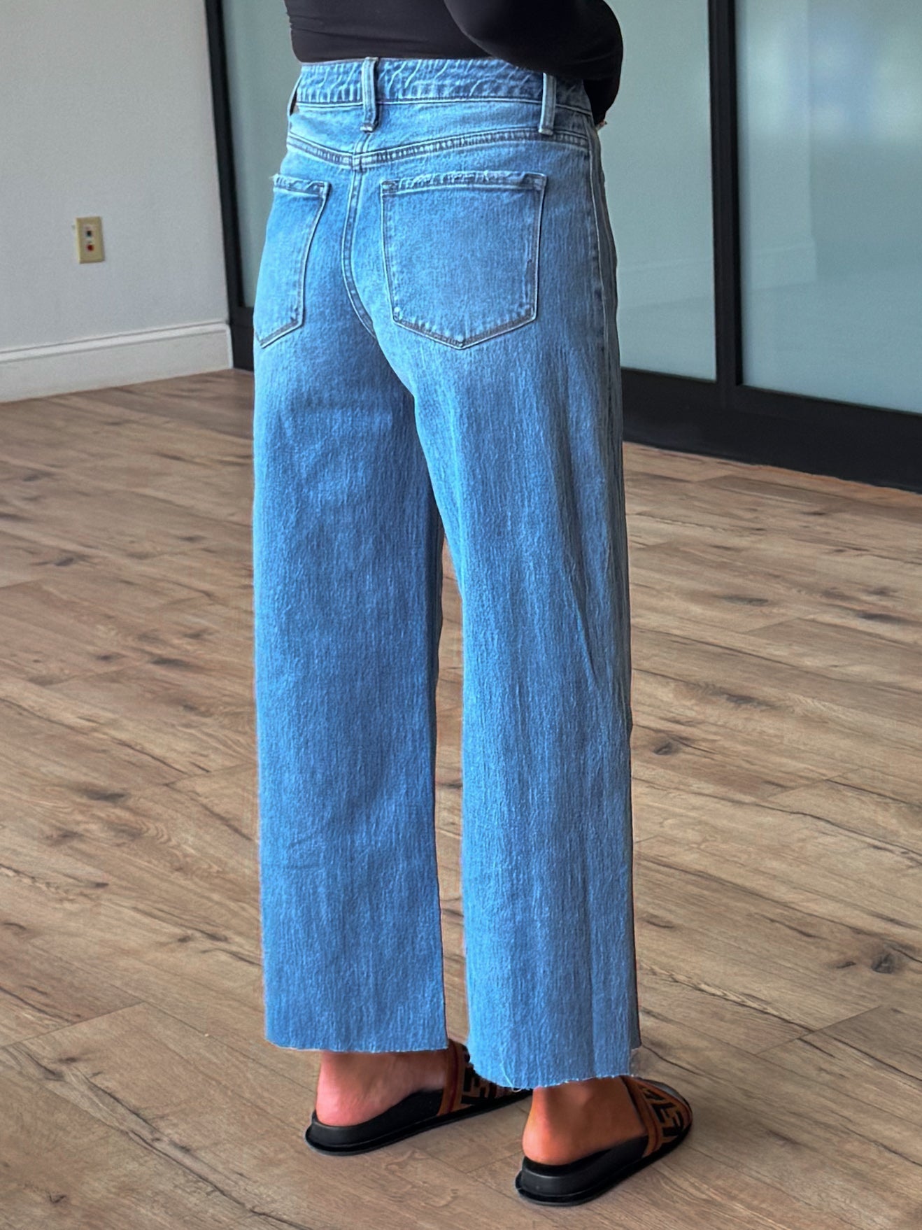 Out Of The Fray Wide Leg Jeans