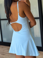 Club Classic Active Dress | Sky Blue