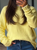 Lemon Drop Knit Sweater