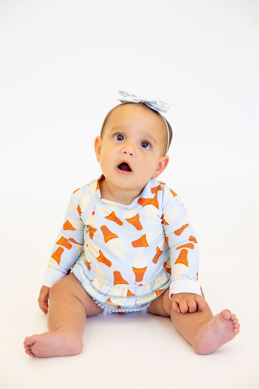 Sugar Cone Rash Guard | Tiny Talulah | FINAL SALE
