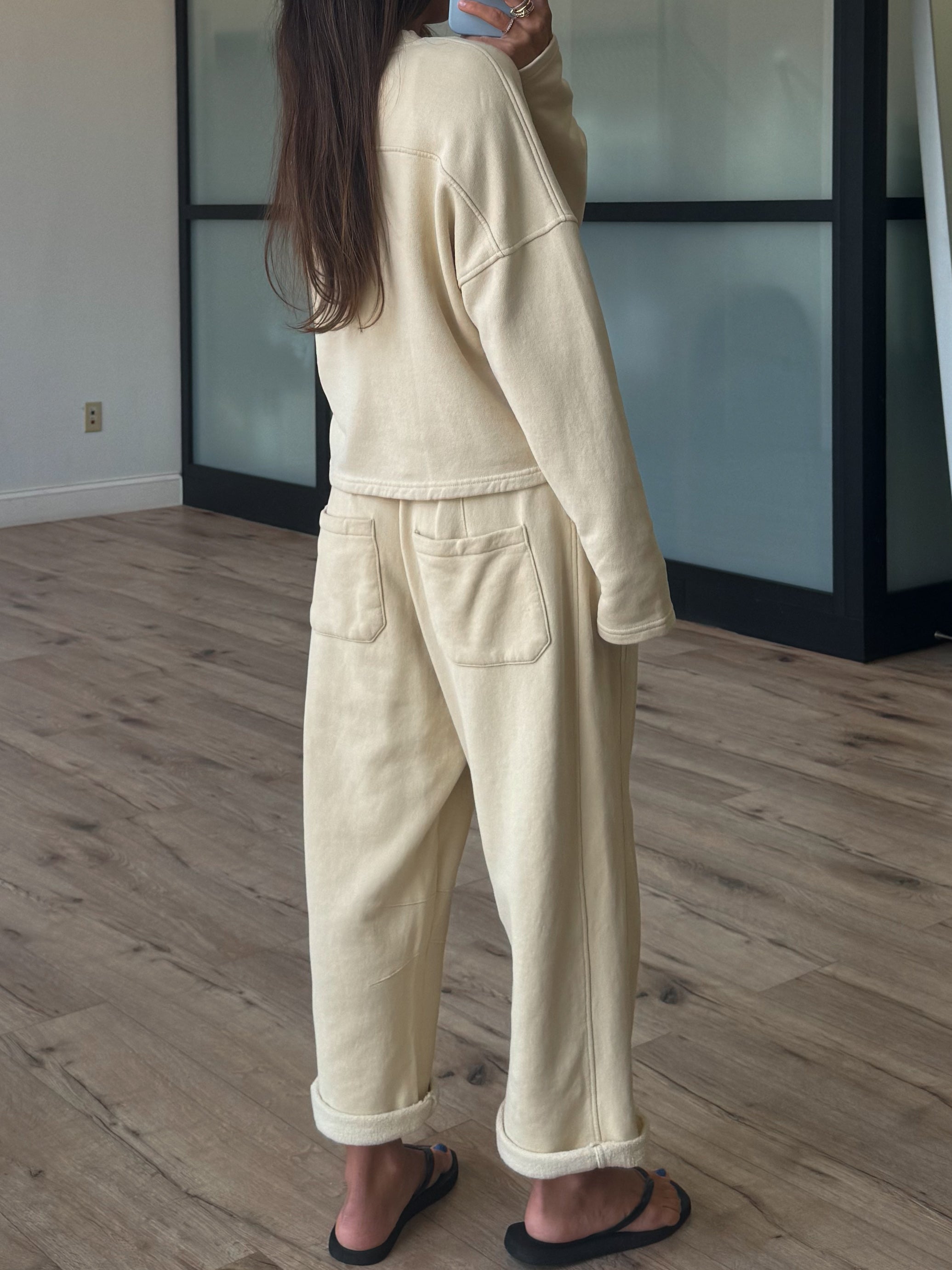 Serene Barrel Lounge Pants | Sand