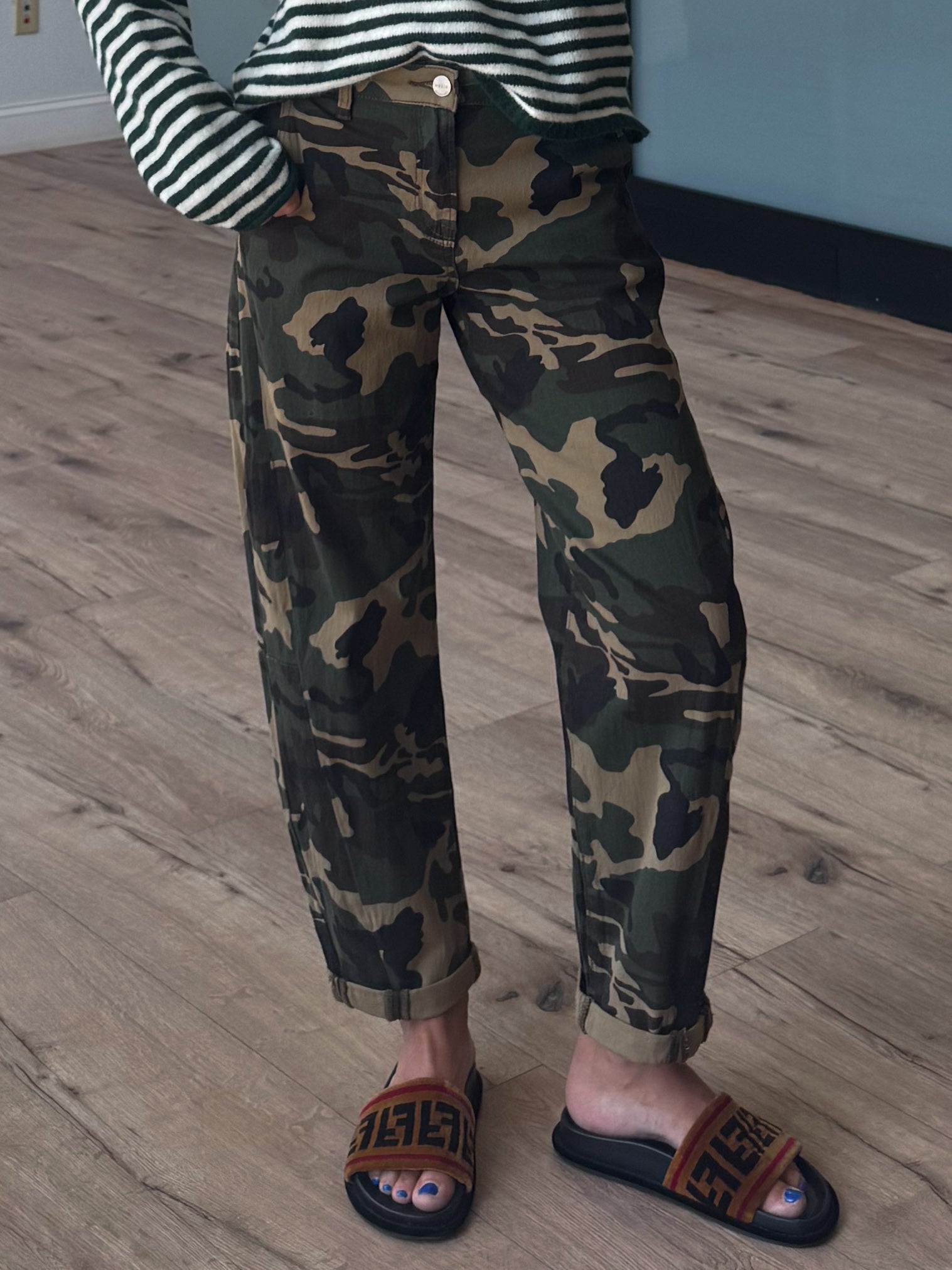 Recon Camo Barrel Jeans | +Plus Available