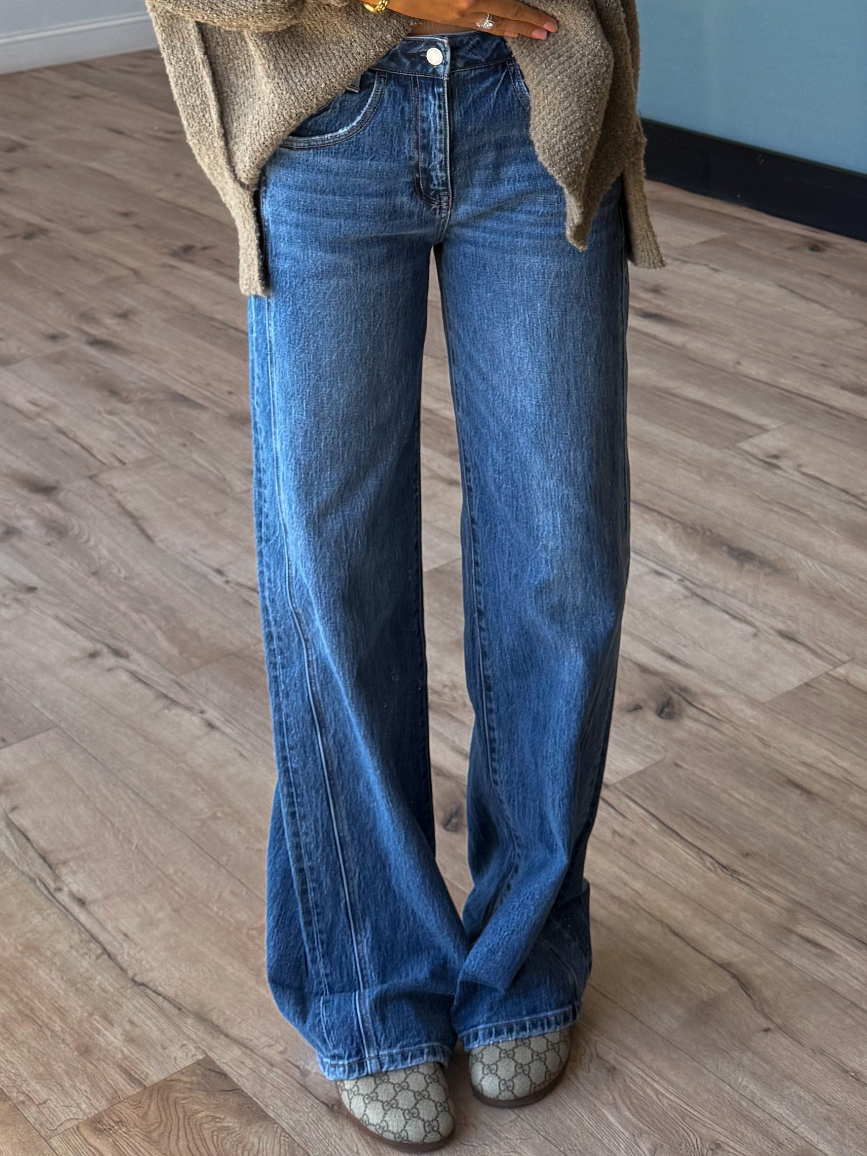 Rawlings Wide-Leg Jeans