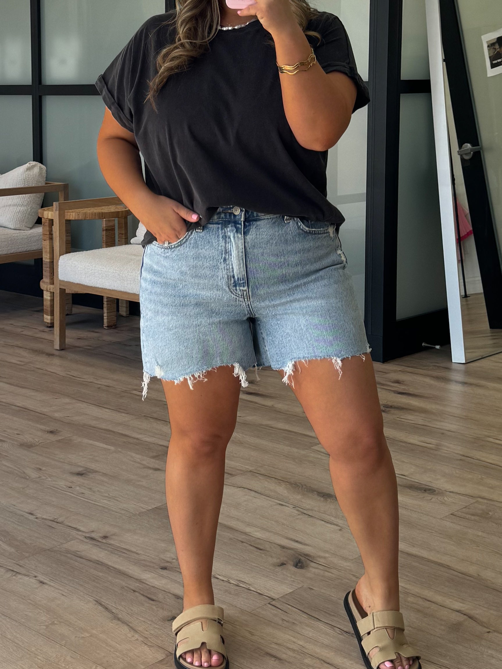 Laid Back Casual Tee | Black