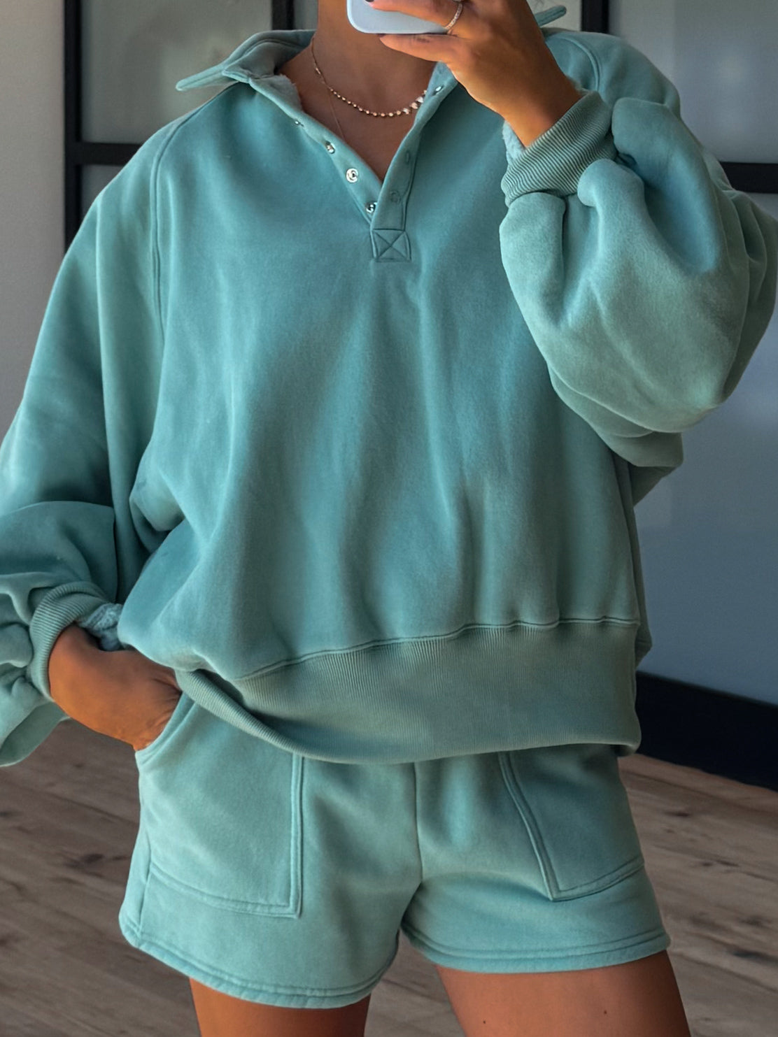 The Vintage Lounge Shorts | Sage