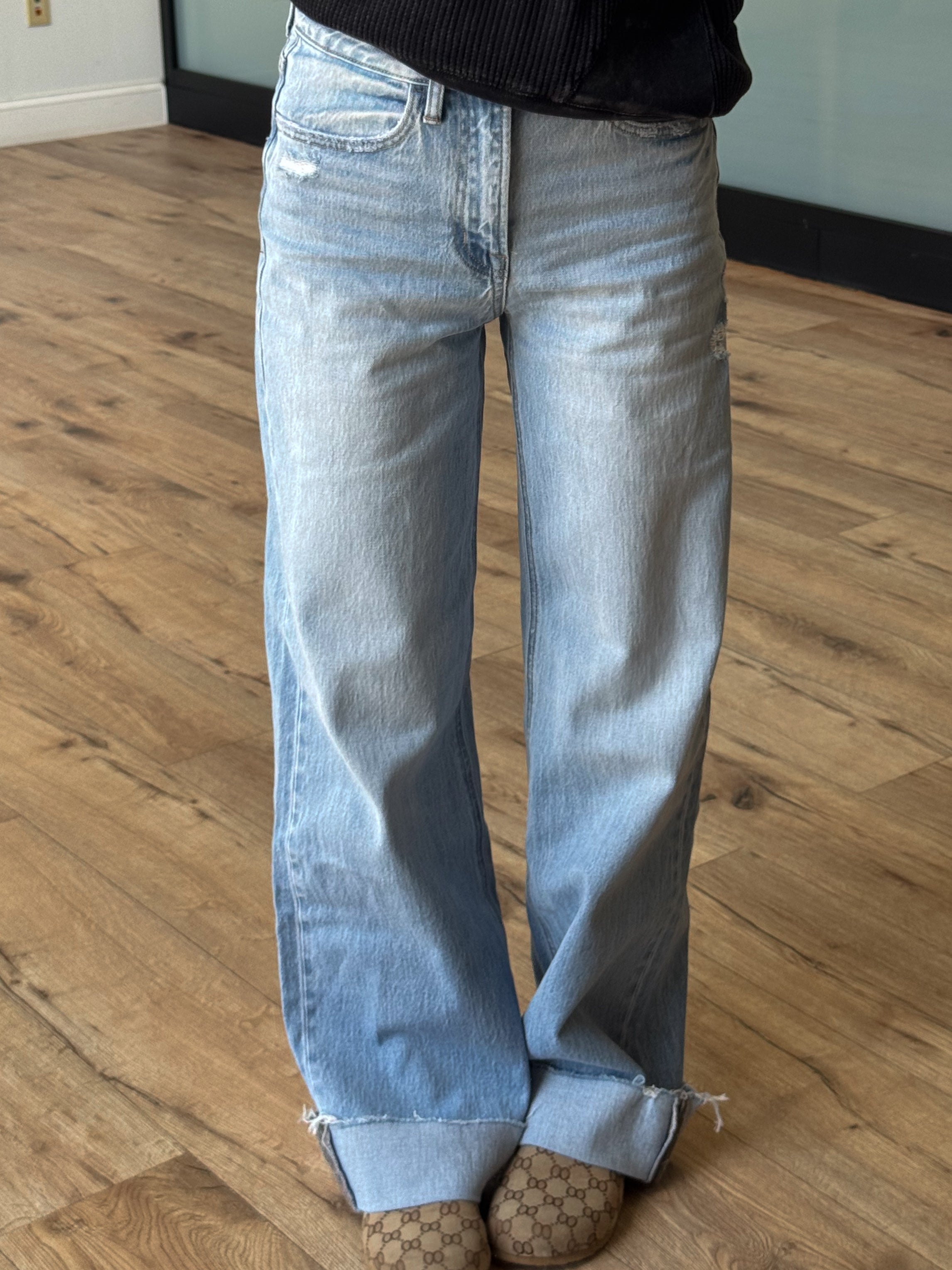 Spencer Baggy Wide-Leg Jeans