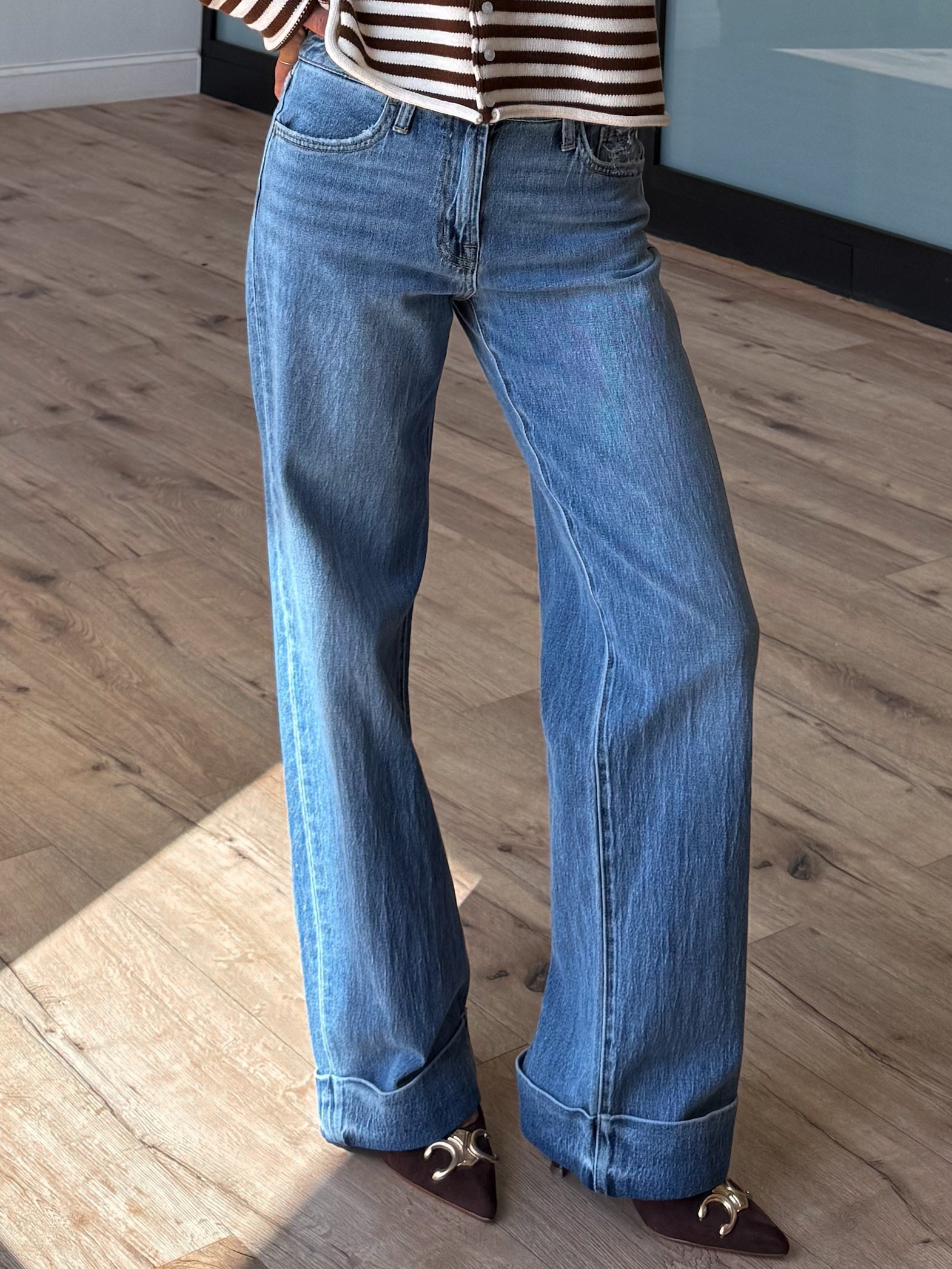 Fitz Baggy Wide-Leg Jeans