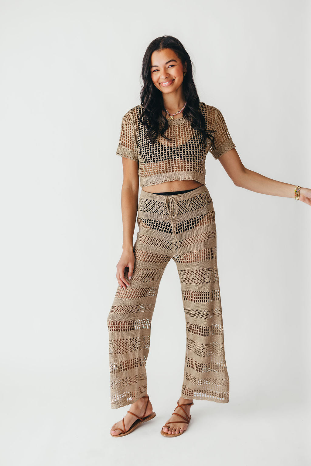 Vieste Crochet Cropped Top | FINAL SALE