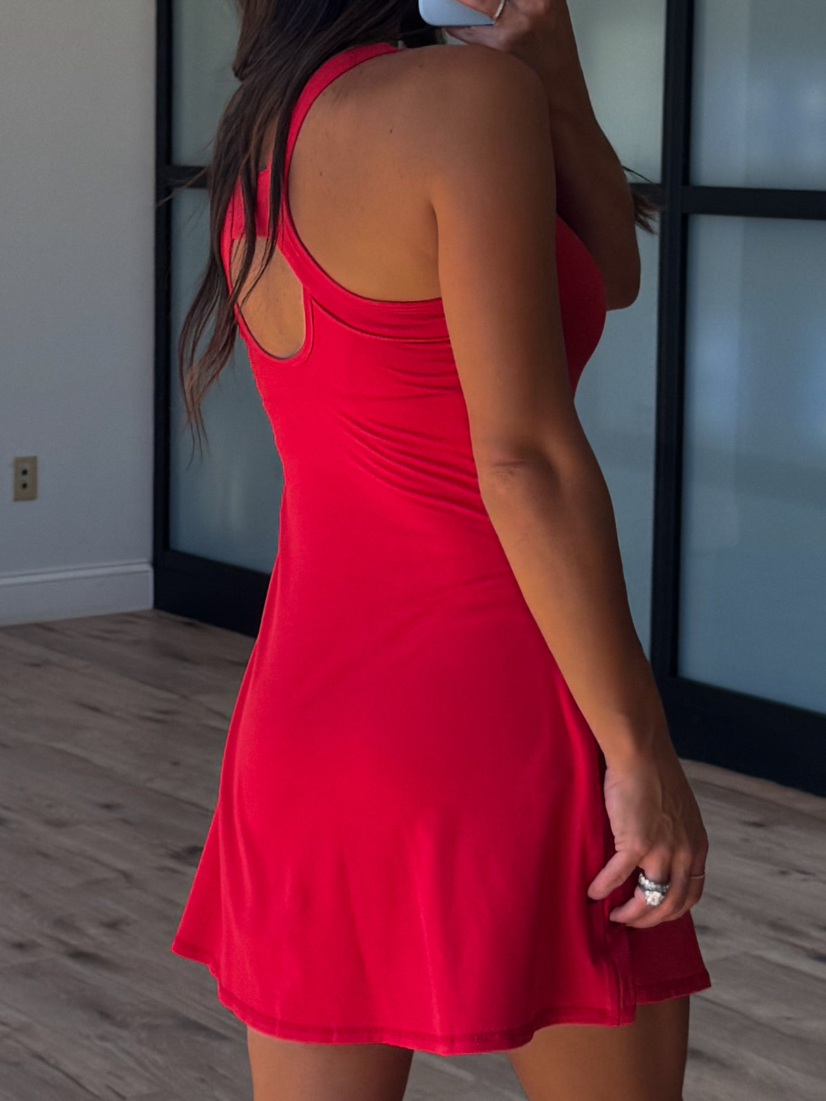 Grand Slam Active Dress | Cherry | +Plus Available