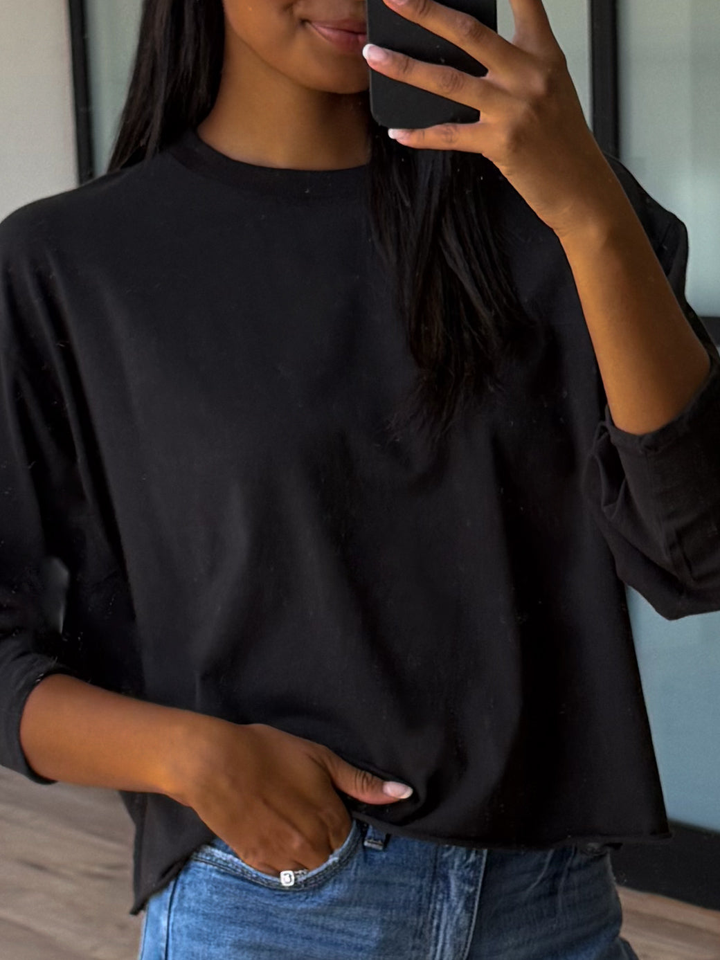 Zone Cotton Top | Black