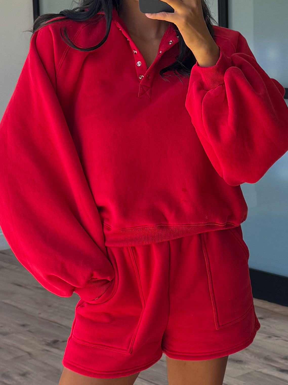 The Vintage Lounge Shorts | Cherry