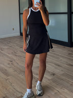 Varsity Stride Butter Soft Skort | Black | RESTOCK